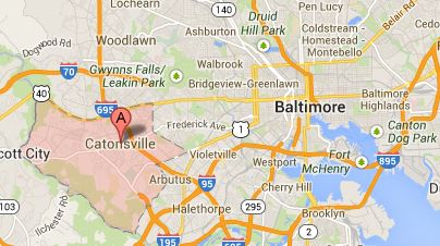 Map Of Catonsville Md Emergency Dentist In Catonsville - Call 24-7 For Emergencies